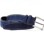 Δερμάτινη Μπλε Ζώνη BELT29