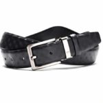 Δερμάτινη Μαύρη Ζώνη BELT49