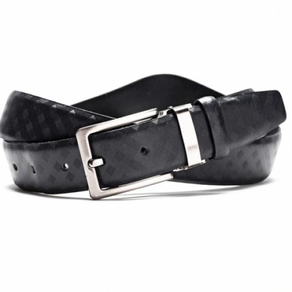 Δερμάτινη Μαύρη Ζώνη BELT49