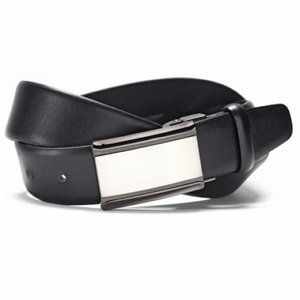 Δερμάτινη Μαύρη Ζώνη BELT70