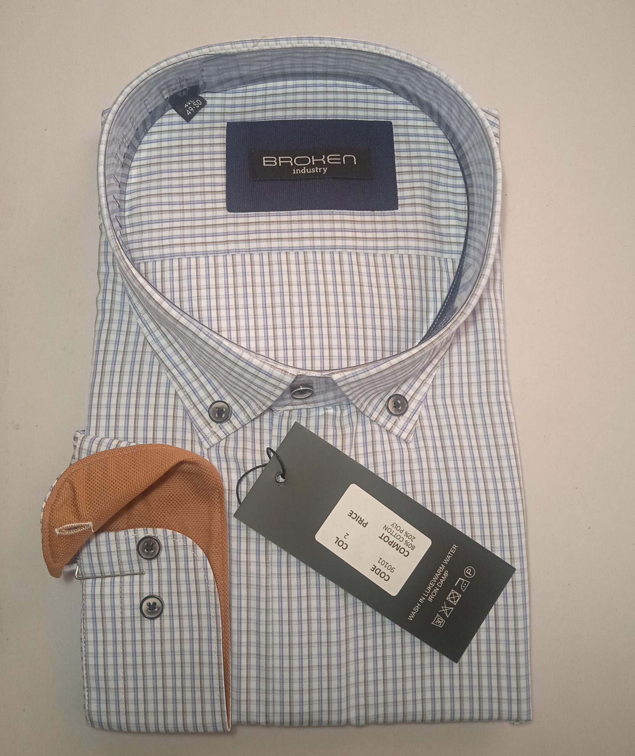 IMG_20250924_113003 Πουκάμισο λεπτό καρό - Image 1