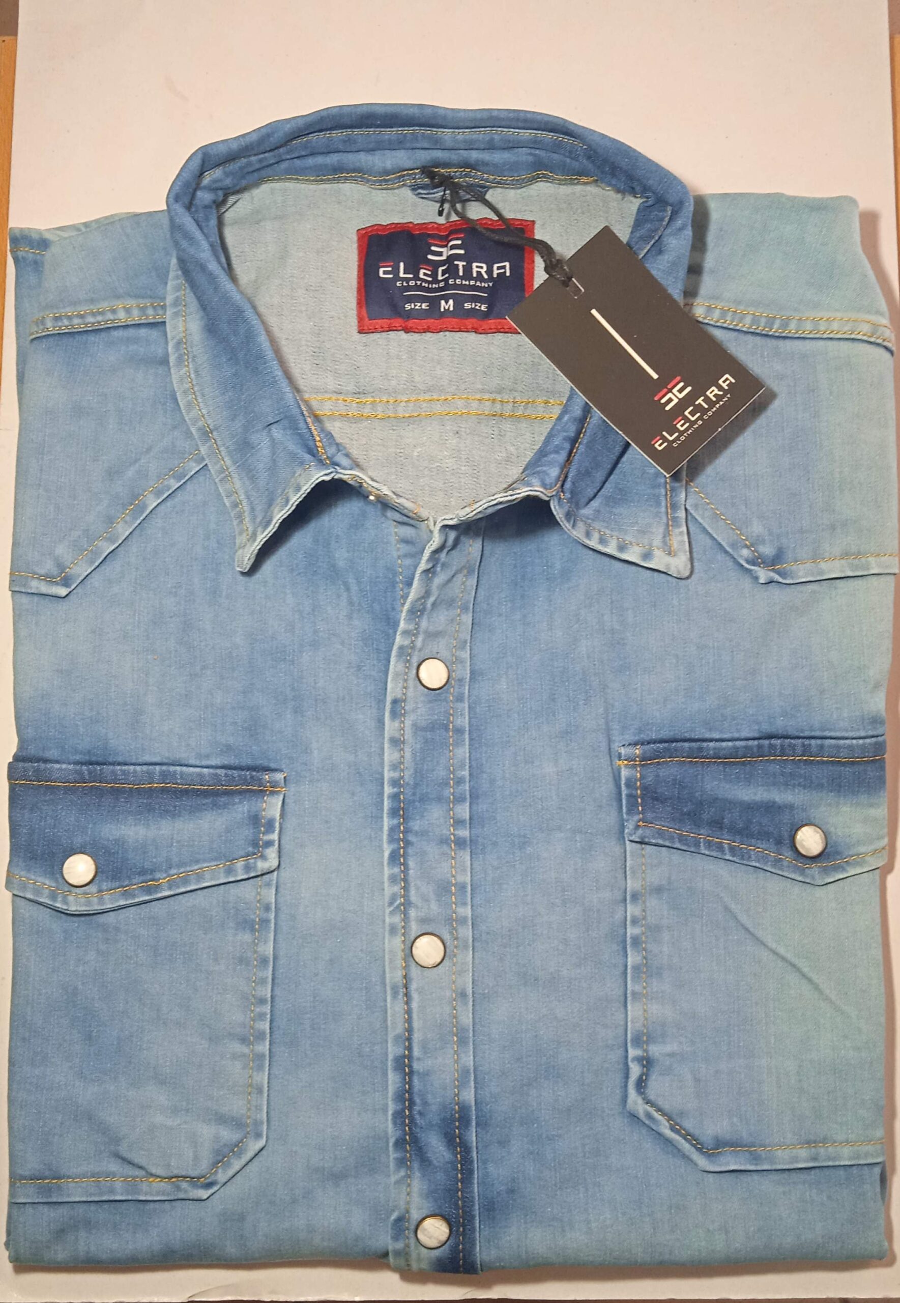 IMG_20250926_101709 Πουκάμισο τζιν πλυμένο - Image 1